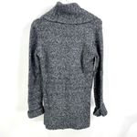 BCBG MAXAZRIA Gray Knit Cowl Neck Tunic Sweater Photo 1