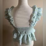 Lush Clothing Lush small ruffle peplum top Photo 8