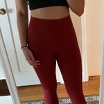 90 Degrees by Reflex 4th Of July Red Leggings Photo 0