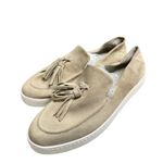 Franco Sarto Loafers Size 9.5 Tan Slip On Leather Suede Shoes Photo 1