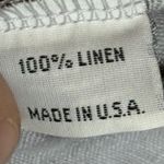 Bryn Walker  Blouse Women's Size Small Linen Tie Dye oversized Black White Photo 5