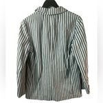 J.Crew Classic Willa Blazer in white/blue stripe size 6. EUC. Photo 1