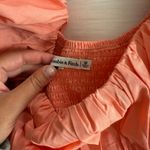 Abercrombie & Fitch  Coral Puff Sleeve Mini Dress Photo 1