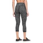 Lululemon Wunder Under Crop High Rise 21" Luon Suited Jacquard Leggings Size 4 Photo 2