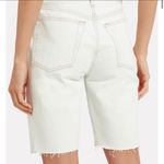 RE/DONE  the 80s long denim white shorts size 27 DR Photo 2