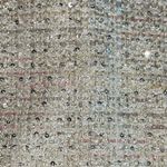 Tahari Sparkle Tweed Pink Champagne Mini Skirt size 16 Photo 2