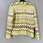 Marmot Heavyweight Drop Line Printed Half-Zip Fleece Pullover Nordic / Wheat S Photo 3