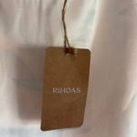 Boutique White Satin Bow Mini Dress Size Medium  Photo 4