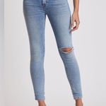 Hudson Jeans  Women's Sz‎ 27 Barbara High Rise, Super Skinny Ankle, Blue Photo 2