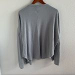 Urban Outfitters Out From Under Waffle Knit Gray Cardigan Sweater Small Photo 1