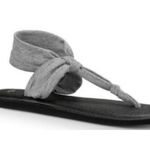 Sanuk Size 11 Yoga Sling Ella Flip Flops 1014681 Thongs Yoga Mat Sandals Women's Photo 0