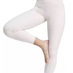 adidas All Me Luxe Hose 7/8 color is PUTTY MAUVE, Size Large, NWT Photo 0