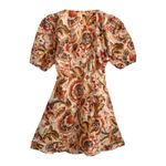 NWT Love the Label Fiona Floral Lainy Dress Sz XS Orange Photo 2