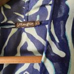 J. McLaughlin  Balboa Knit Mesh Breakaway Cardigan‎ Large Blue Photo 1