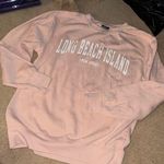 MV Sport Long Beach Island Pink Sweater small Photo 0