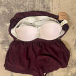 NWT BloomChic One Piece Swim Suit Purple Size 12 Photo 7