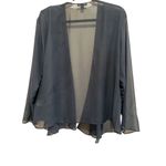 S.L. Fashions Women's‎ Embellished Tiered Jacket Dress Navy Size 16 NWOT Blue Photo 2