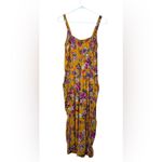 a.n.a  Floral jumpsuit with pockets,Size M Photo 2
