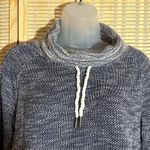 Kensie Performance Drawstring Cowlneck Half Sleeve Sweater Kangaroo Pocket Small Photo 6