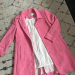 ZARA  Bubblegum Pink Lined Blazer Coat XS Photo 4