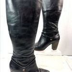 UGG  Neoma 8.5 Tall Western Braided Leather Fashion Zip Boots Style 1008623 Photo 0