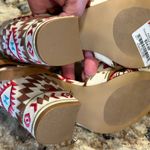 Zigi Soho  Vierra Heels Sandals Aztec Embroidered size 7 New STRAPPY ANKLE Photo 8