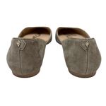 Sam Edelman  Moss Green Pointed Toe d'Orsay Flat Slip On Comfortable Suede Size 6 Photo 3
