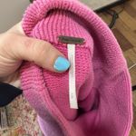 Free People Womens Ottoman Tunic Sweater Small Pink Cowl Knit Oversized Slouchy Photo 4