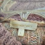 Love Shack Fancy  Jogger Lilac Chunky Bauble Knit Ribbed Alpaca/Wool Lounge Set L Photo 10