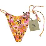 Stone Fox Swim NWT Retro Pop River Bikini Bottom Size Medium Photo 0