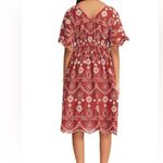 BB Dakota  Steve Madden rust eyelet midi dress m Photo 1