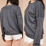 POL  Washed Pocket Sweatshirt‎ Photo 1