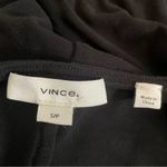 Vince Pintuck V-Neck Short-Sleeve Midi A-Line Dress Size Small Photo 4