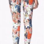 7 For All Mankind ‎ Floral Haze Crop Ankle Size 27 Photo 0