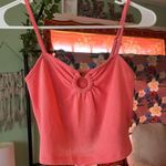 American Eagle Terry Cloth Coral Ring Tank Photo 0