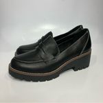 Blondo  Dulce waterproof lug sole loafers black‎ leather size 8.5 Photo 1