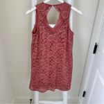 Francesca's Collections Lace Mini Dress in Dusty Rose Size XS Photo 3