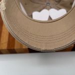 FOOTBALL MOM ADJ. BALL CAP COTTON KHAKI FREYED EDGES NEW Tan Photo 13