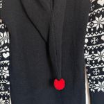 No Boundaries  Black Reindeer Holiday Sweater Photo 7