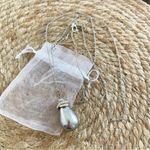 Brighton  Neptune's Rings 2 pc Gray Pearl Necklace & Earrings Bundle RARE Photo 1