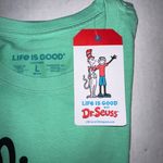 Life is Good Unisex Large Green Oh the Places You Will Go Graphic T-shirt NWT Photo 7