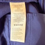 Anthropologie MAEVE Slim Long Pleated Shorts Navy Size 8 NEW Photo 5