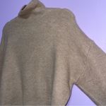 Truth by Republic Wool Blend Sweater Women Size S Oversized Coastal Boho Neutral Tan Photo 1