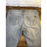 prAna Women's Jeans  Size 8 Mid Rise Straight Leg Relaxed‎ Fit Grey Photo 1