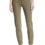 ALC Frank A.L.C. Kingsley High-Waist Lace-Up Skinny Pants Photo 0