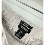 Jones New York  & Co Women’s Light‎ Gray 100% LINEN Pants Size Large Lagenlook Photo 2