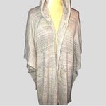 Heather Ed poncho hoodie! Super cute style! Tan Size undefined Photo 6