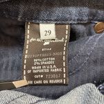 7 For All Mankind  Lexie Jeans 29‎ X 29.5 Blue Dark Curvy Flared Women Photo 8