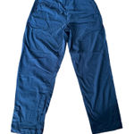 Eddie Bauer  Cropped Pants Pull On‎ Casual Comfy Blue Size 14 Photo 0