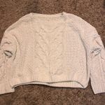 American Eagle Outfitters Oversized Sweater Tan Photo 0